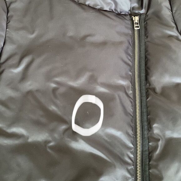 Helmut Lang Asymmetrical Zippered Down Cocoon Coat - Picture 14 of 15